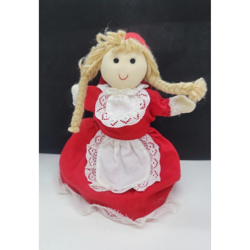 Little Red Riding Hood Topsy Turvy 3-in-1 Flip Doll Grandma Wolf 10"